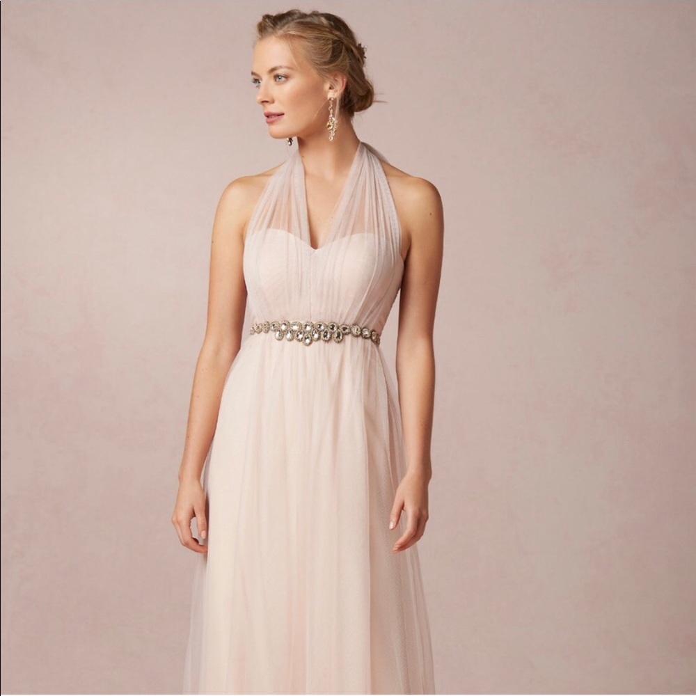 8way Anthropology Annabelle Blush dress Never worn